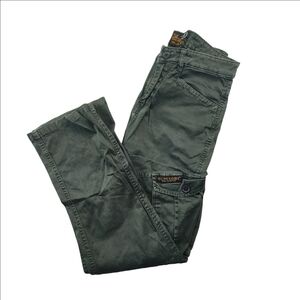 Superdry Core Cargo Lite Pants Men’s 32 Military Green Utility Cotton Rare